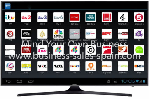 IPTV apk on TV