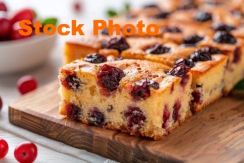 3. vecteezy_cranberry-cake-on-a-wooden-board_48587324