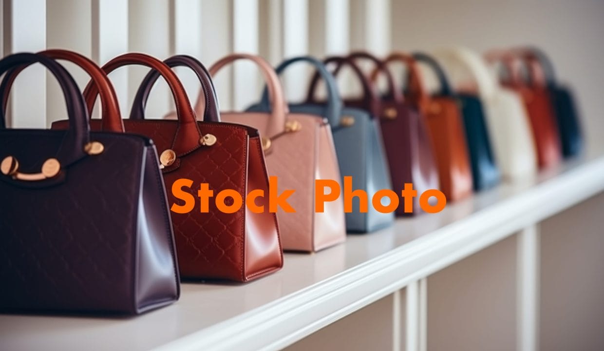 Boutique 03. vecteezy_fashionable-handbags-neatly-arranged_43185754 copy